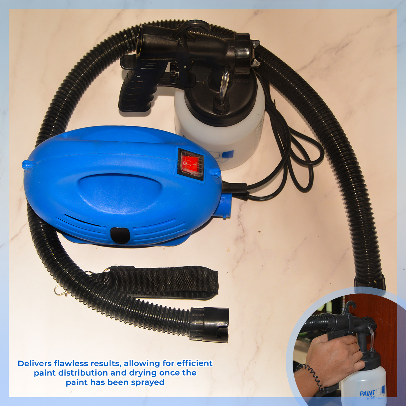 Paint Zoom Electric Portable Spray Painting Machine Paint Zoom Spray