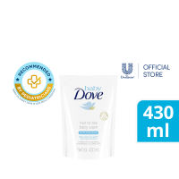 Baby Dove Hair to Toe Wash Rich Moisture 430ml Refill for Dry Skin