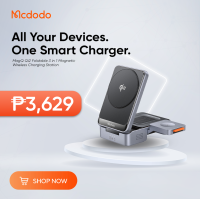 MCDODO CH-5190 |  ″MagQ Qi2 Foldable 3 in 1 Magnetic Wireless Charging Station (Qi2 Officially Certified)″