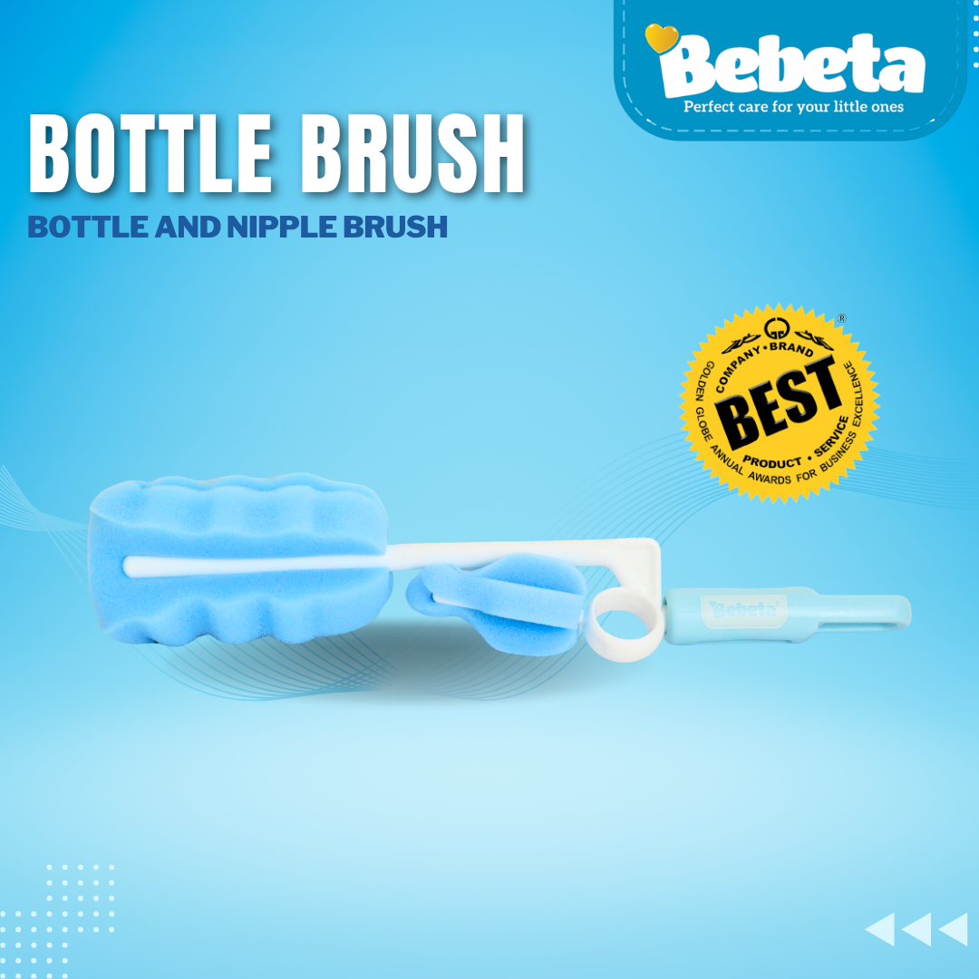 Bebeta Bottle and Nipple Brush-Foam