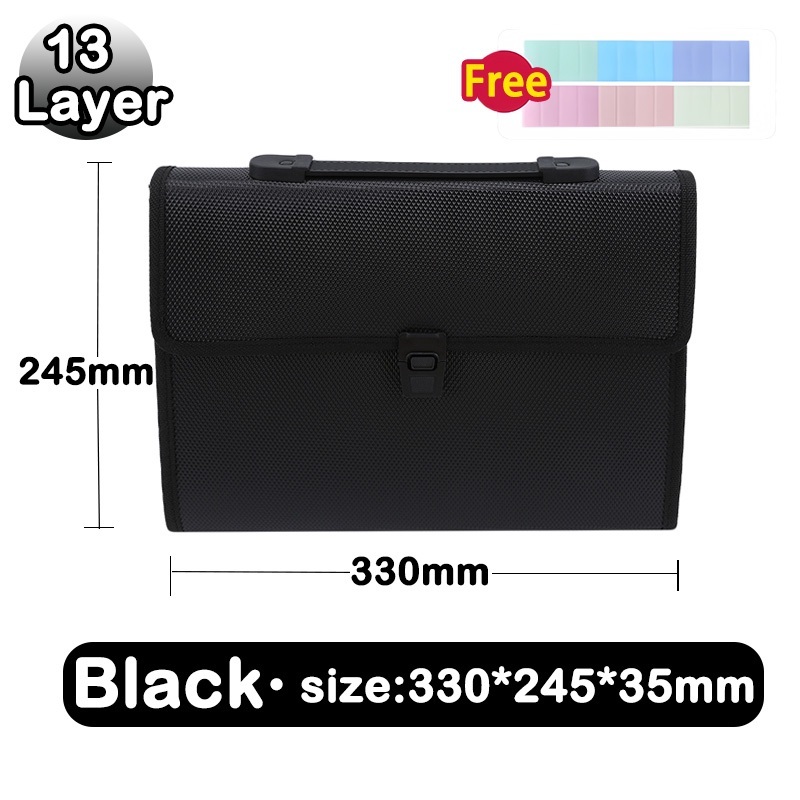 A4/Long File Folder Paper Organizer Envelope Document Bag Folder Organizers Large Capacity