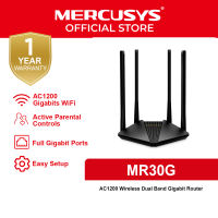 Mercusys Official | MR30G | AC1200 | Dual‑Band | Gigabit | Home | Wi-Fi | MU‑MIMO | WiFi | Router