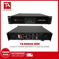 Titanium Audio Shock 1200 Amplifier / Class H Power Amplifier / Shock Series / Titanium Audio