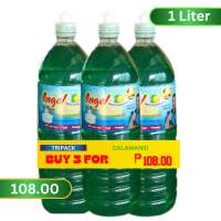 ANGEL CLEAN DISHWASHING LIQUID 3IN1 (1LITER) - CALAMANSI