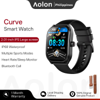 Aolon Curve Smart Watch for Men IP68 Waterproof original Smartwatch Bluetooth Call Health Monitoring For Men sports Smartwatchs for women 2.01 inch touch screen Smart Watch
