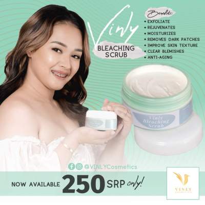 Vinly Cosmetics Gora Sunscreen | Bleaching Scrub with FREE
