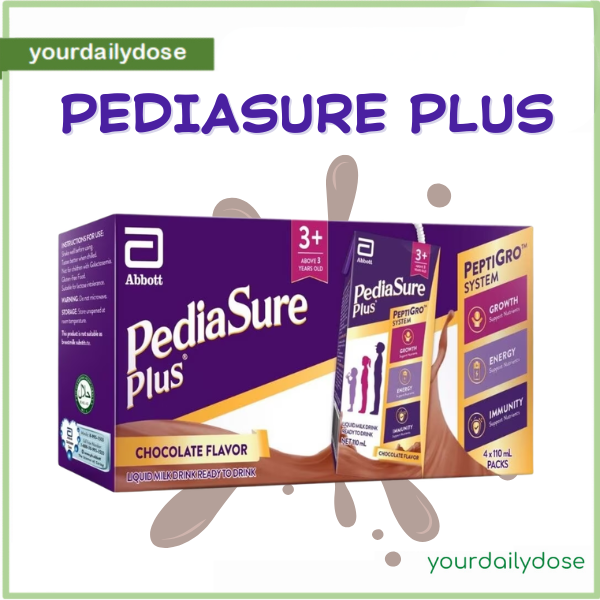 PediaSure Plus 3+ Chocolate Flavor 1 BOX