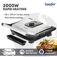 Vermax Electric Baking Pan Non Stick 1200w High Power Multifunction Electric Grill Pizza Pan Multi use for making Pizza Grilled Wings Steak