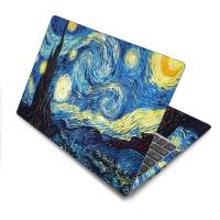 Royqueen Universal Laptop Cover Sticker Skins WAVE IN SEA UNICORN GRAMPY CAT DREAMLAND Van Gogh Painting MARSMELLOW NIGHT SKY Notebook Stickers 2pcs Decal 12″/13″/14″/15″for Macbook /Lenovo/Asus/Hp/Acer