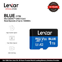 Lexar Blue 512GB/1TB microSDXC A2 V30 UHS-I microSD Card - Memory Card - Digital Storage