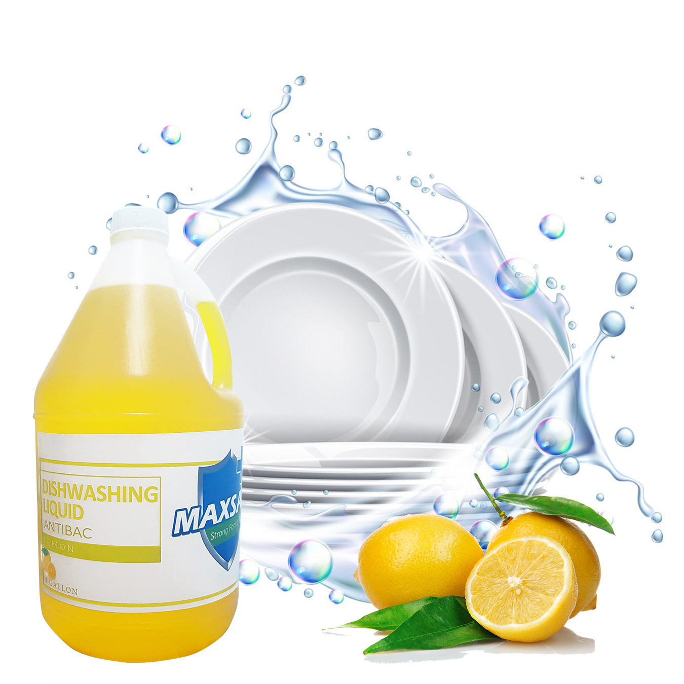 1 gallon Maxsafe PLANT BASED Antibac Dishwashing Liquid (calamansi