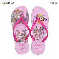 Caribbean X Barbie Wrap Around Ladies Flip Flops Viva Pink