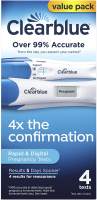 Clearblue Rapid & Digital Pregnancy Test Combo Pack (4 Test) NO BOX