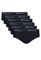Hanes Black 6-Pack Premium Hipster Brief 1101