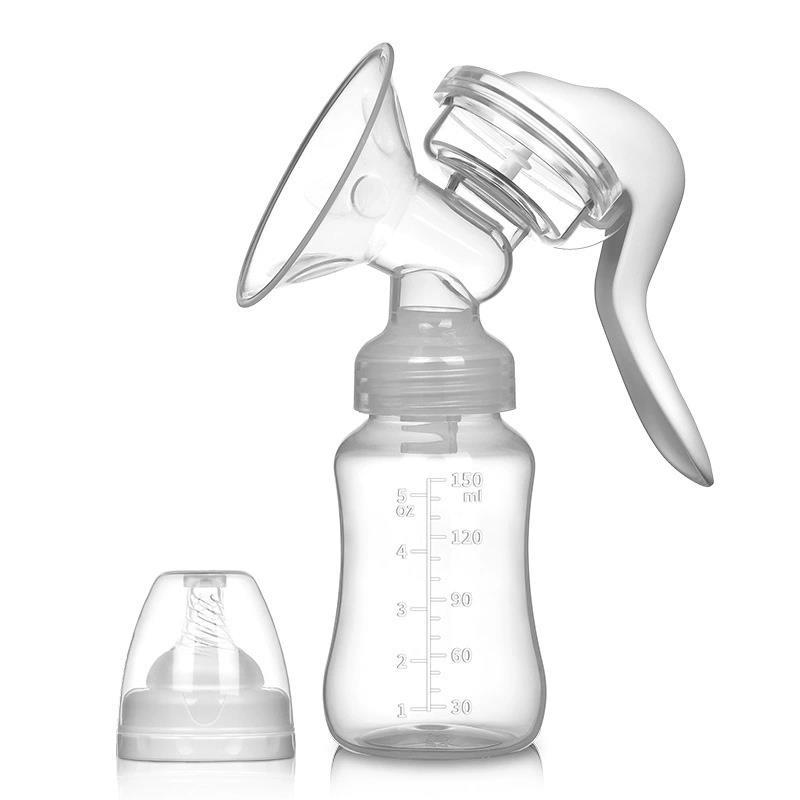 150ml Manual Mamas Choice Manual Breast Pump with BPA Free Silicone and Adjustable Suction