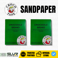 CROCODILE  Water Resistant Sandpaper GRIT 60 ~ 1200 GRIT Original Sandpaper Made in Korea 100 pieces per ream