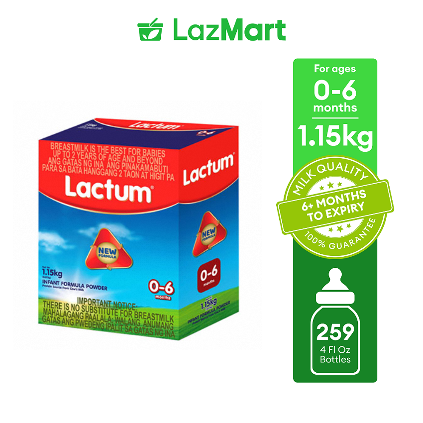 Lactum for 0-6 Months Old 1.15kg Infant Formula Powder