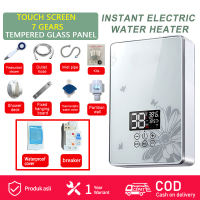 LIVEOUTER Electric Water Heater Shower For Bathroom Set over-temperature protection water heater Intelligent Constant Temperature Instant Heater Shower 7500w