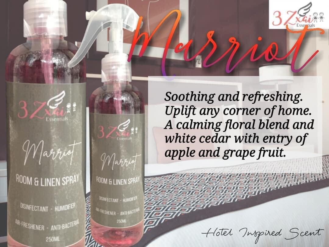 Disinfectant Room & Linen Spray Luxury Hotel Inspired Scents Oil