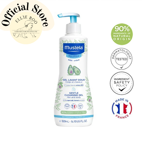 Mustela Gentle Cleansing Gel 500ml (Exp: November 2028)