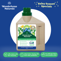 Wonderhome Natural Laundry Detergent Liquid 1500 ML Wildberry Seaside Botanicals