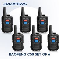 Baofeng 4PCS C50 5W Two Way Radio Portable Walkie Talkie USB Charging Interphone Handset Radio COD