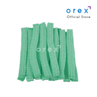 OREX Disposable Bouffant Cap / Hairnet / Hair Net / Hair Cap / Head Cap / Surgical Cap (21″ Single Elastic) - 100 pcs