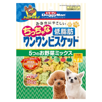 Doggyman Low Fat Biscuit Mixed Vegetable 160g | Dog Treats | Dog Snacks