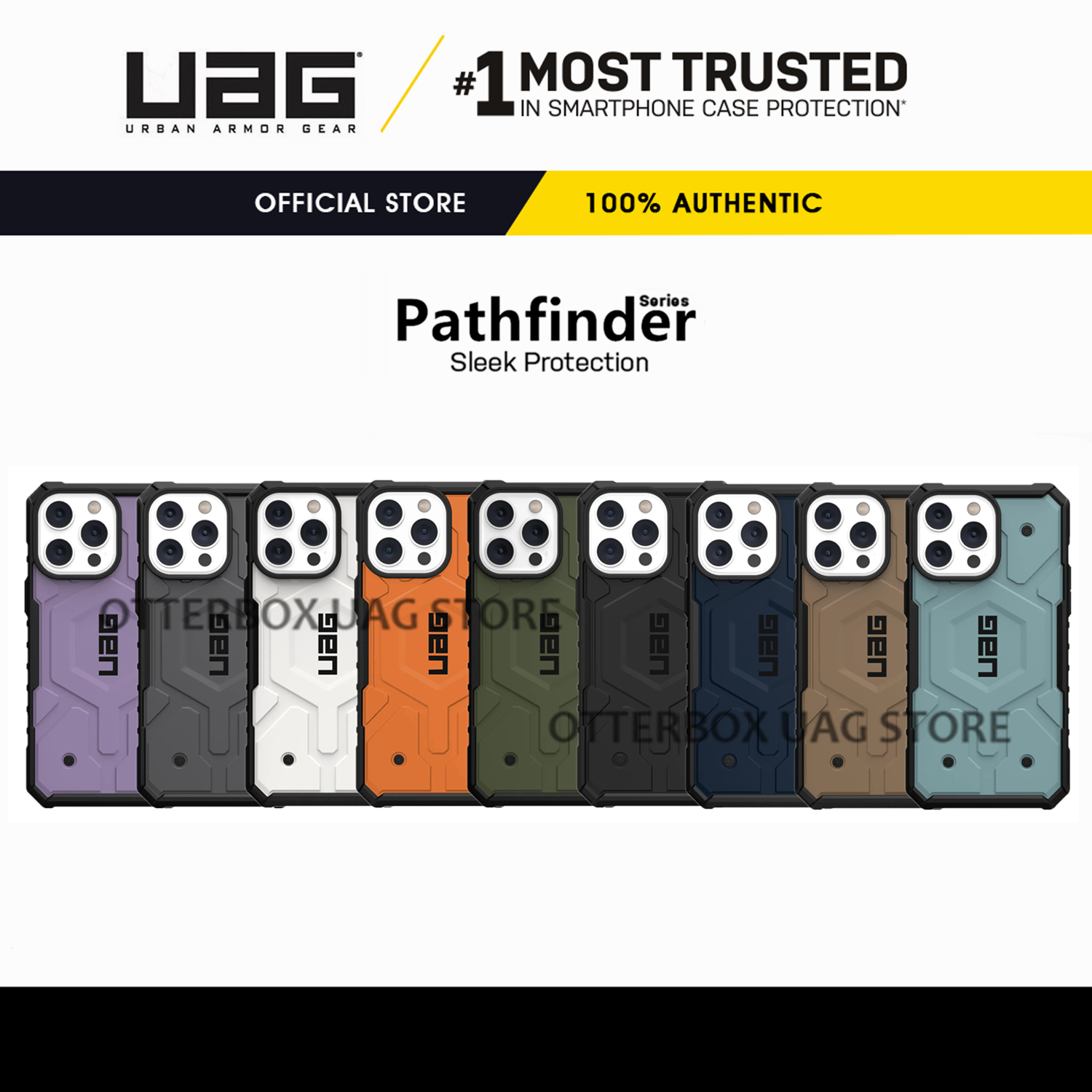 Ốp lưng UAG Pathfinder Cho Apple iPhone 15 Pro Max / iPhone 15 Pro / iPhone 15 Plus / iPhone 15