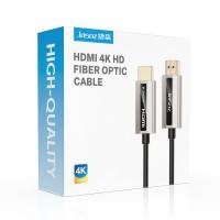 Jasoz HDMI Fiber Optic Cable 4K 60Hz HDMI Cable 2.0 HDCP2.2 10m 20m 30m 40m 60m 80m 100m for TV Monitor PC Projector PS4