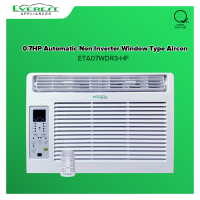 EVEREST 0.7HP Non-Inverter Window Type Air Conditioner | Healthy Air Filter | with Remote Control | Covers 10-12 sqm | Energy Efficient | Turbo Cooling Technology | Eco-Friendly Refrigerant | Easy Installation | Fast Shipping |