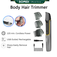 BOMIDI Body Hair Trimmer for Men Women Personal Groomer Hair Personal Trimmer Back Shave HT1