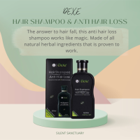 Original Dexe Hair Grower Anti Hair Loss Shampoo Organic Hair Care Longer Herbal Shampoo