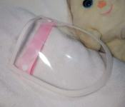 Baby Girl newborn 0 ~9 months Clear Anti-Droplet Face Shield
