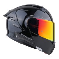 SPYDER ASTRA PD S0 V2 Modular Dual Visor Motorcycle Helmet | ECE CERTIFIED | Free Clear Visor