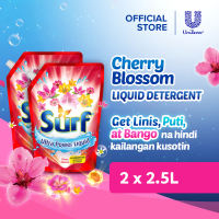 [BUNDLE OF 2] Surf Cherry Blossom Laundry Liquid Detergent 2.5L