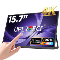 UPERFECT 4K Touch Portable Monitor 15.7inch  3840*2400  Laptop Monitor  portable second screen For Laptop PC with vesa travel monitor for macbook pro，PCPhone