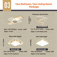LEDCeiling Lights Modern Design 3Color Dimmable/Remote Control For Living Room/Bedroom Center Light House IndoorLighting
