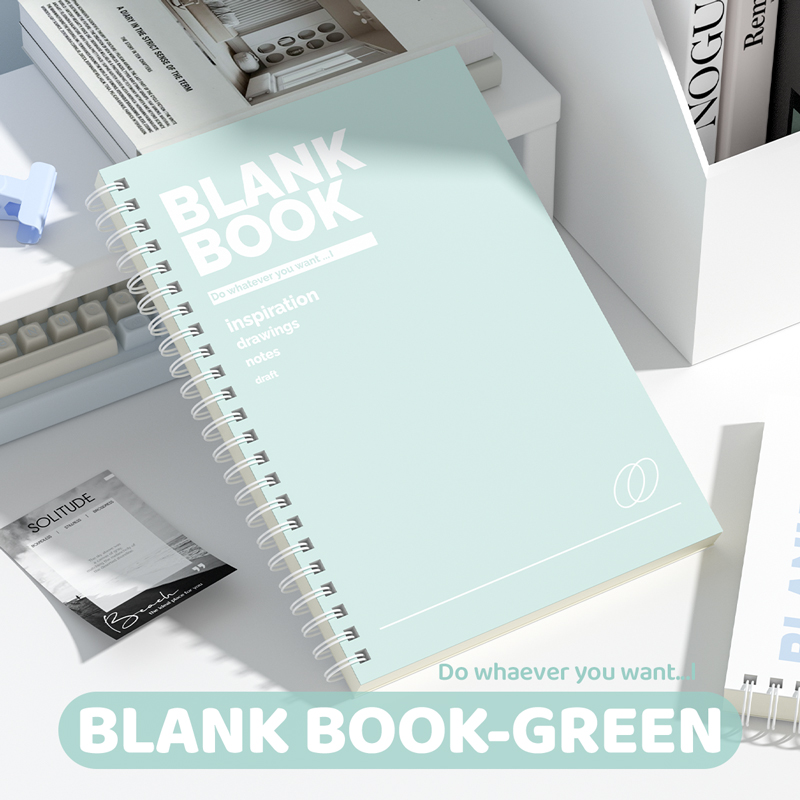 Line A5 coil notebook with a simple style 120 pages smooth paper suitable for students and workers