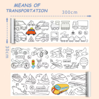 F&D 3M Coloring Roll Painting Paper Drawing Roll Graffiti Wallpapers For Kids Girls Boys Gift