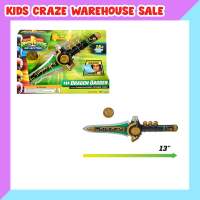 Mighty Morphin Power Rangers Green Dragon Dagger Re-Ignition with Dragonzord Power Coin Premium Fan Collectible Toy