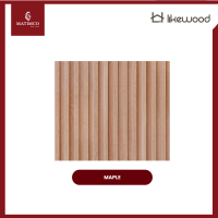 MATIMCO LIKEWOOD WPC Fluted Wall Panels (3 FLUTES) 2.8 x 19.5 x 290 cm (SOLD PER PIECE) 9 Feet Long