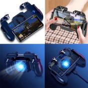 4in1 Gamepad for PUBG COD Mobile Legends with Phone Cooling