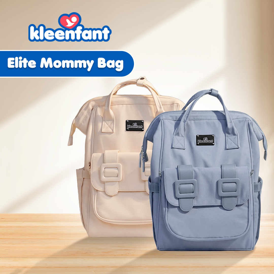 Kleenfant Elite Mommy Backpack with Detachable Sling Bag Multipurpose Water-Resistant