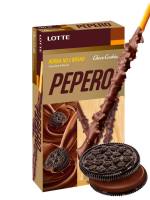 Lotte pepero [Almond & chocolate white chocolate choco cookie filled with chocolate]