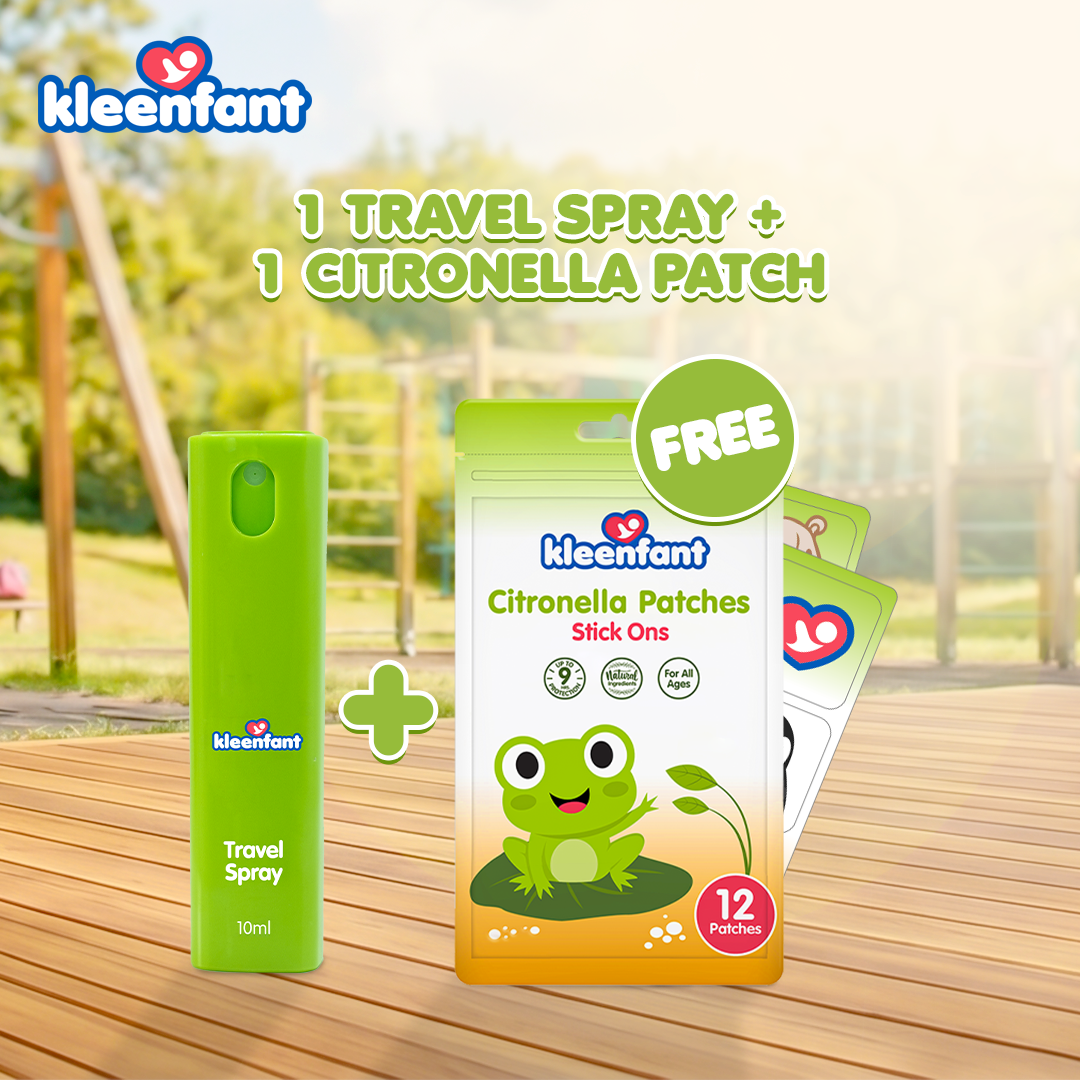 Citronella Spray Travel Pack 10ml Safe On-the-Go Protection (6 Months & Up)
