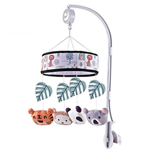 Baby Crib Mobile Toy with Music Mobile Toys For Baby Crib Bed Toy Music Box Plush Toy Baby Bedside Musical Hanging Toys
