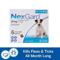 Nexgard Plain with Stickers Anti Tick & Flea with Sticker for DOGS by BI Chewable Meds