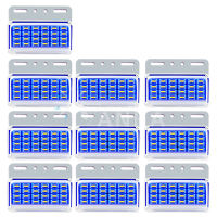 10PCS Vanka Led Light For Truck 12v 24v 9D Side Auxiliary Lights Tail Lights Clearance Lamp For Car Truck Bus Boat