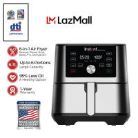Instant Vortex Plus 6-in-1 (Multifunction Healthy Oil Free Smart Air Fryer) (Dehydrate Broil Bake Roast Reheat and Fry 6 QT/5.7 L) by Instant Pot